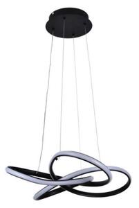 Lampadario a sospensione con filo LED dimmerabile LED/40W/230V 3000-6500K nero + telecomando