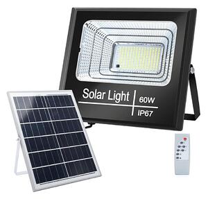 Aigostar - LED Faro solare dimmerabile LED/60W/3,2V IP67 + +TC