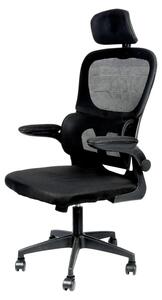 Sedia da ufficio ergonomica con funzione girevole e supporto lombare