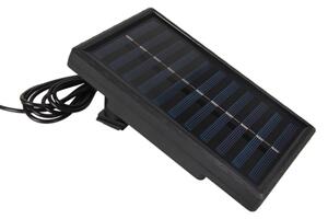 Lampadario solare LED dimmerabile su cavo 2xLED/1,8W/3,7V IP44 6500K 2400 mAh + telecomando