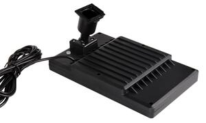 Lampadario solare LED dimmerabile su cavo 2xLED/1,8W/3,7V IP44 6500K 2400 mAh + telecomando