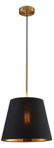 Lampadario a sospensione con filo ELENA 1xE27/20W/230V nero