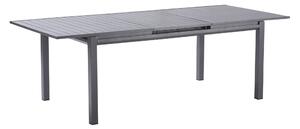 Tavolo da giardino allungabile Odyssea NATERIAL in alluminio grigio / argento per 10 persone 180/240x100cm