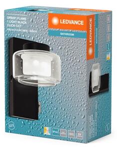 Ledvance - Applique bagno ORBIS FLAME LED 5,5W 230V IP44 nero