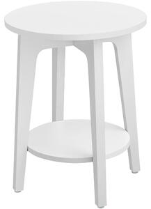 Tavolino - Leobert - Bianco - 40 X 50,7 Cm