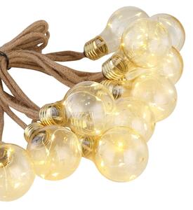 Globo 33694-10 - LED Solare catena decorativa 50xLED/0,06W/3,2V IP44