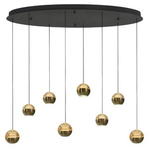 Lampada a sospensione - ottone - BELLUNO - vetro metallo - lampada di design - LED - 4591ME - Steinhauer Exclusive