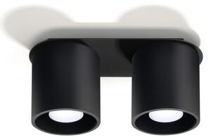 Sollux SL.0054 - Faretto ORBIS 2 2xGU10/40W/230V nero