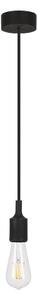 Rabalux 1412 - Lampada a sospensione ROXY E27/40W nero