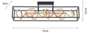 Paul Neuhaus 6473-18 - Lampadario LED a sospensione con filo dimmerabile SELINA 4xLED/10,2W/230V
