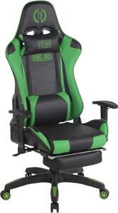 Sedia da ufficio Turbo con poggiapiedi