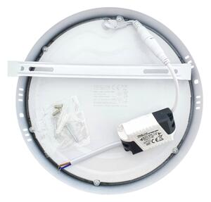 Plafoniera LED LED/18W/230V 4200K diametro 21 cm bianco
