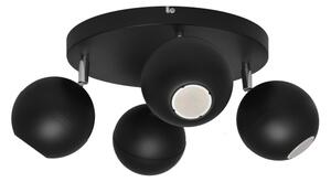 Faretto LED MIDWAY 4xGU10/6,5W/230V nero
