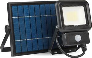 Faro solare LED esterno 20W 6500K IP65 con sensore e batteria 4400 mAh