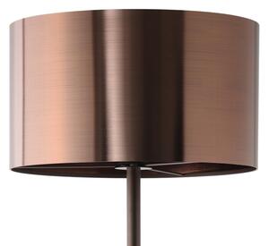 Eglo 39358 - Lampada con piedistallo SAGANTO 1 1xE27/60W/230V rame