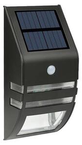 Lampada solare da parete LED con sensore LED/3,7V 500 mAh IP44 nero