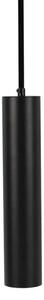 Lampadario a sospensione con filo 1xGU10/35W/230V 30 cm nero
