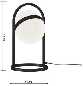 Wofi 8046-102 - Lampada LED Touch dimmerabile AVIGNON LED/10,5W/230V nero