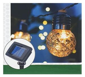 Catena solare a LED per esterni 10xLED/1,2V 300 mAh 2,2 m IP44