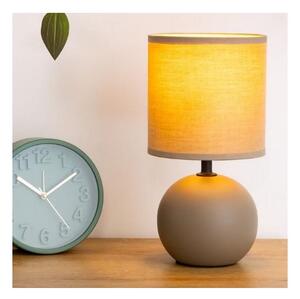 Atmosphera - Lampada da tavolo TIMÉO 1xE14/60W/230V taupe/color crema