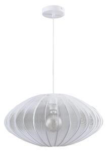 Lampadario a sospensione con filo KINU 1xE27/20W/230V diametro 50 cm bianco