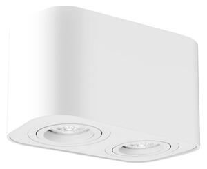 Rabalux 2054 - Faretto KOBALD 2xGU10/42W/230V bianco