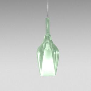 Gea Luce Ofelia S/12 Verde Trasparente lampada a sospensione