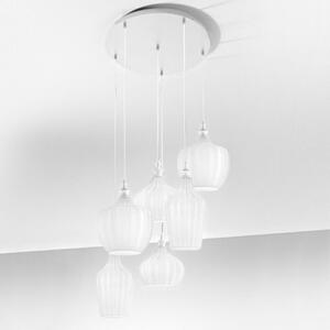 Gea Luce Cleofe S/6 lampadario cucina 6 luci bianco