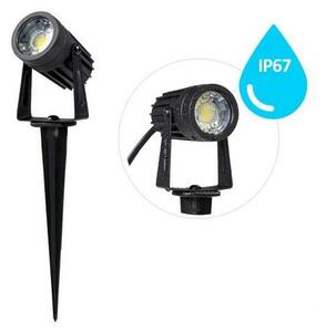 Lampada LED da esterno LED/3W/230V 2800K IP67 nero