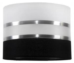 Lampadario a sospensione con filo CORAL 3xE27/60W/230V bianco e nero