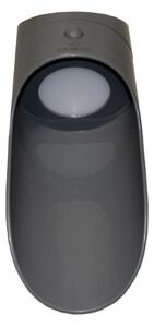Applique a LED solare con sensore PALESA LED/1W/3,7V IP65 1800 mAh grigio