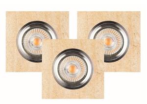 Spot-Light 2515339 Set 3x LED incasso VITAR 1xGU10/5W/230V sabbia