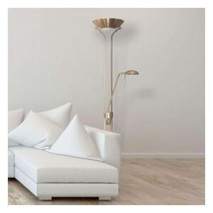 Searchlight EU4329AB- Lampada da terra con dimmer MOTHILD 1xR7s/14W+1xG9/8W/230V