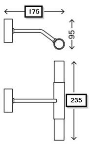 Briloner 2096-022 - Applique LED 2xG9/2,25W/230V