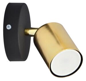 LED Faretto da parete TUNE 1xGU10/4,8W/230V oro/nero
