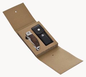 Coltello da caccia pieghevole con custodia in pelle Jeannot