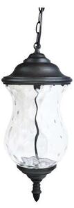Lampadario LED da esterno a catena MARSYLIA 3xLED/3W/230V nero