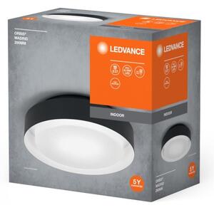 Ledvance - Plafoniera ORBIS MADRID 2xE27/10W/230V nero