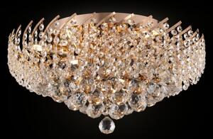 Maytoni DIA120-09-G - Plafoniera KAROLINA 9xE14/40W/230V