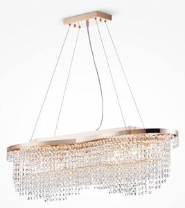 Maytoni DIA600-07-G - Lampadario a sospensione con filo TOILS 7xE14/60W/230V