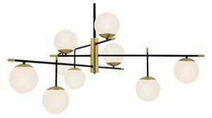 Maytoni MOD048PL-09G - Lampadario a sospensione con supporto rigido NOSTALGIA 9xE14/40W/230V