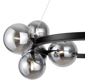 Maytoni MOD545PL-11B - Lampadario a sospensione con filo DALLAS 11xG9/28W/230V nero