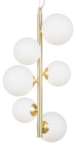 Maytoni MOD545PL-06BS - Lampadario a sospensione con filo DALLAS 6xG9/28W/230V oro