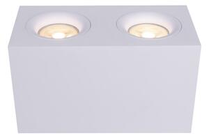 Maytoni C013CL-02W - Faretto SLIM 2xGU10/50W/230V bianco