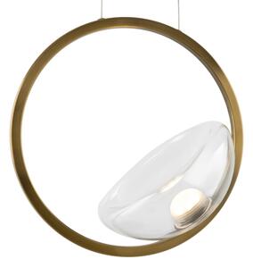 Maytoni MOD327PL-L5BS3K - Lampadario LED a sospensione con filo LUNARE LED/5W/230V oro