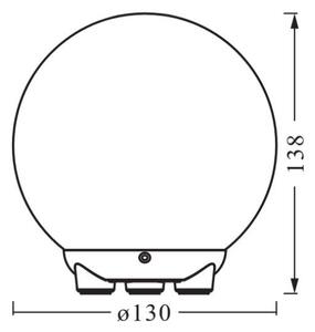 Ledvance - Lampada da tavolo dimmerabile LED RGBW SMART+ MAGIC LED/2,5W/5V Wi-Fi