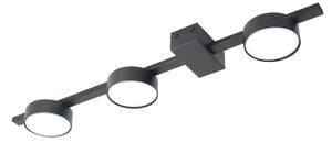 Plafoniera LED JOY 3xGX53/6W/230V nero