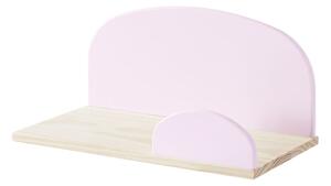 Vipack Mensola a Muro Kiddy 45 cm in Legno Rosa Antico
