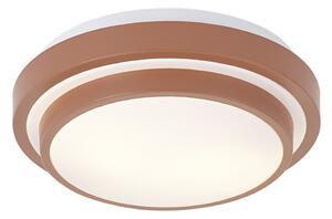 Plafoniera moderna Sienna con bianco 34cm IP44 - Walden
