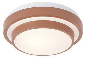 Plafoniera moderna Sienna con bianco 25cm IP44 - Walden
